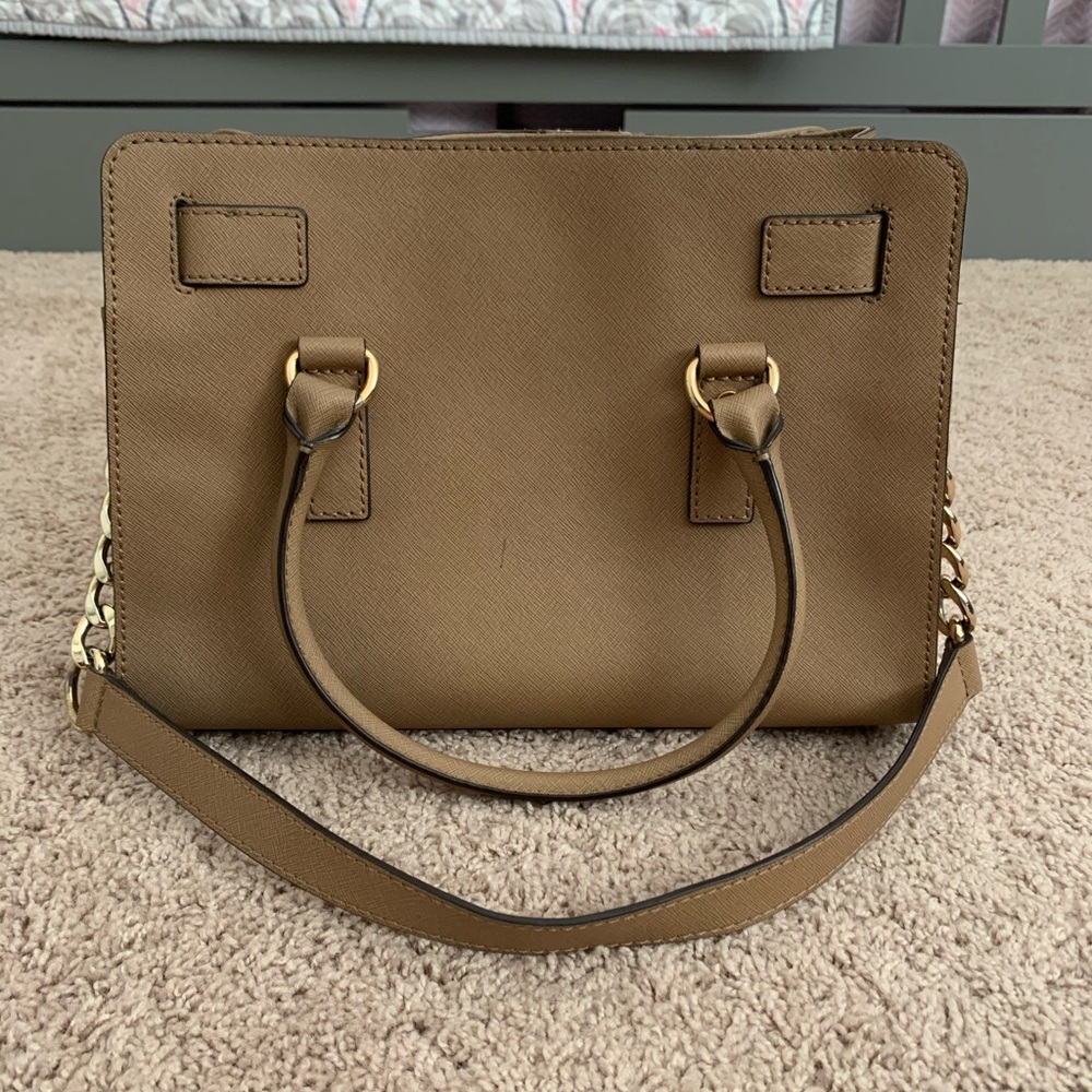 Michael Kors Hamilton Saffiano Leather Medium Satchel - Picture 2 of 8